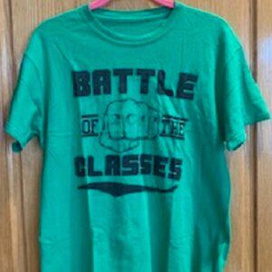 NWOT Youth Battle of 2011 Classes Graphic Printed Cotton T-Shirt Sz: L